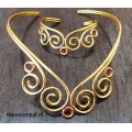 Mexicaanse choker messing